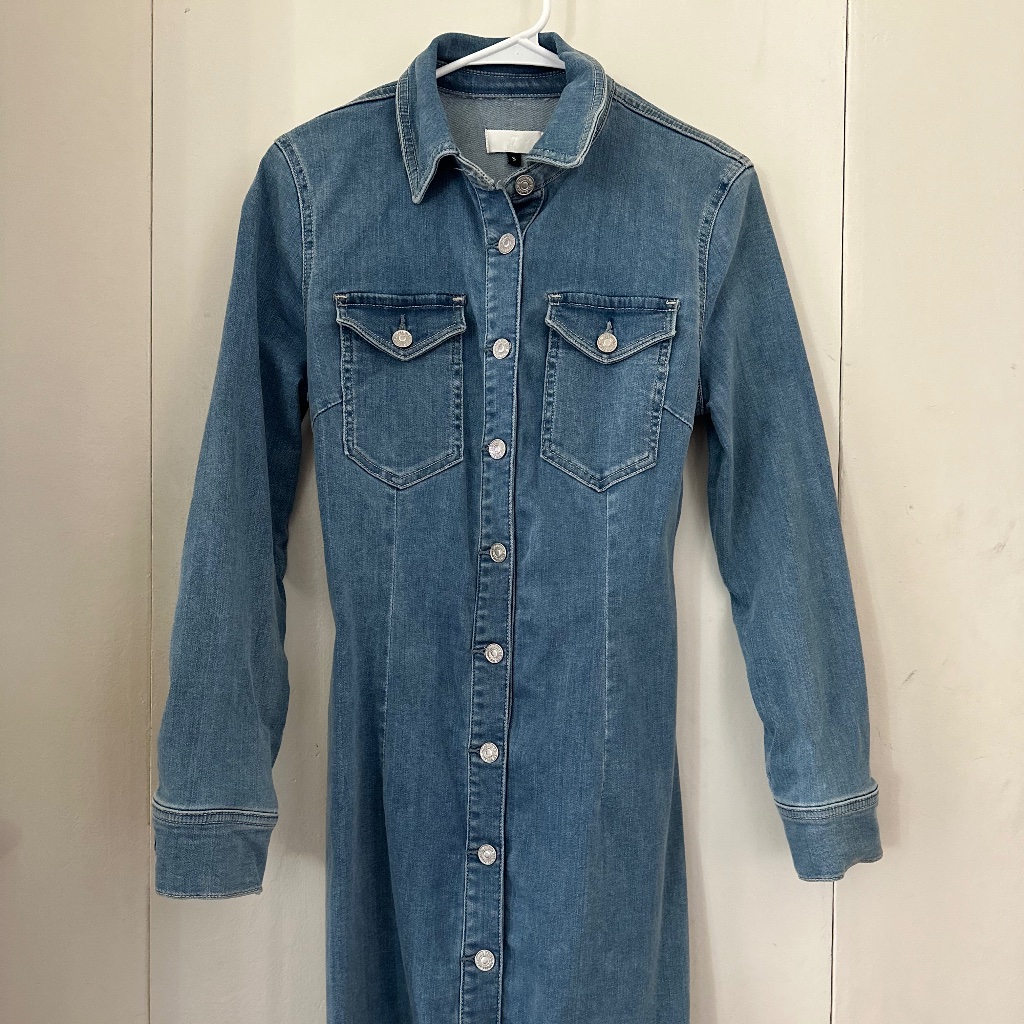 Nwot - 7 For All Mankind - Jean Dress - Small